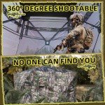 YOLENY Portable 360° Hunting Blind for 2-3 People