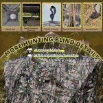 YOLENY Portable 360° Hunting Blind for 2-3 People