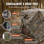 VEVOR 270° See-Through Ground Hunting Blind