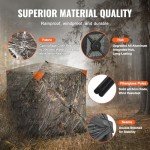 VEVOR 270° See-Through Ground Hunting Blind