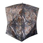 THUNDERBAY SPUR Collector 2 Person Hunting Blind, Portable Ground Blind with Silent Sliding Window, Portable Durable Hunting Tent for Deer & Turkey Hunting