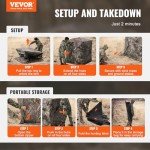 VEVOR 270° See-Through Ground Hunting Blind