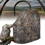 FUNHORUN Portable See-Through Deer Hunting Blind Chair