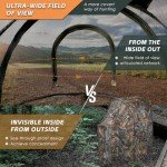 FUNHORUN Portable See-Through Deer Hunting Blind Chair