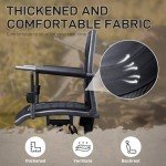 360° Silent Swivel Hunting Chair with Armrests