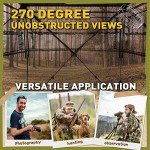 Lenotos 270° See-Through Hunting Blind with Chair