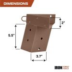 Iron Forge 4x4 Deer Stand Brackets - 4 Pack