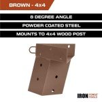 Iron Forge 4x4 Deer Stand Brackets - 4 Pack