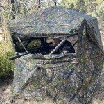AUSCAMOTEK See-Through Pop-Up Deer Hunting Blind