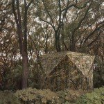 Portable See-Through Hunting Blind for 2-3 People