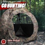 ShedOFF 1-Person 270° Camo Pop-Up Blind