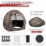 ShedOFF 1-Person 270° Camo Pop-Up Blind