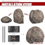 ShedOFF 1-Person 270° Camo Pop-Up Blind
