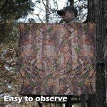Camo Tree Stand Blinds for Deer and Turkey Hunting