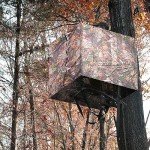 Camo Tree Stand Blinds for Deer and Turkey Hunting