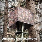 Camo Tree Stand Blinds for Deer and Turkey Hunting