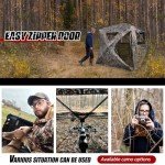 ShedOFF Portable 1-3 Person Hunting Blind with Chair