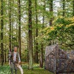 360-Degree See-Through Ground Blind for Hunting