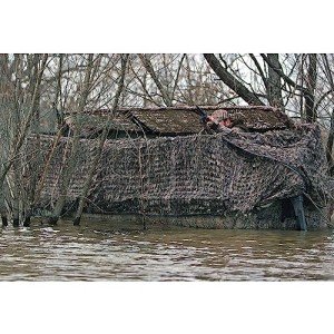 AVERY GHG Quick Set Boat Blind Combo - Max-7 Camo