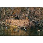 AVERY GHG Quick Set Boat Blind Combo - Max-7 Camo