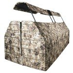 4-Man Flip Top Hunting Blind - Optifade Marsh
