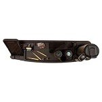 Banks Outdoors Blind Storage Wall Shelf with Rubber Lined Shelves and Stump Light for Banks Stump Blind, Hunting Gear, and Personal Belongings