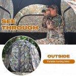 Monster 300° See-Through Hunting Blind for 1-3 People