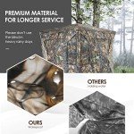 GYMAX 3-Person Pop Up Hunting Blind Tent