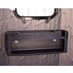 Banks Outdoors Blind Storage Wall Shelf with Rubber Lined Shelves and Stump Light for Banks Stump Blind, Hunting Gear, and Personal Belongings