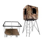 Muddy 12' Quad Pod Stand with Camo Blind