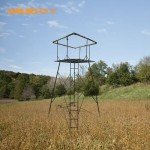 Muddy 12' Quad Pod Stand with Camo Blind