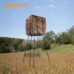 Muddy 12' Quad Pod Stand with Camo Blind