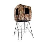 Muddy 12' Quad Pod Stand with Camo Blind