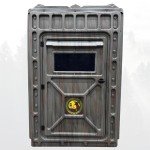 Outta Site Thicket 4-Sided Arctic Hunting Blind – 1-2 Persons Hard-Sided Ground Blind for Deer, Turkey Hunting – Oak