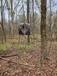 RuskBlinds 6ft Elevated Tripod Hunting Tower Blind