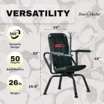 BenchMaster Sniper Seat Chair with Shooting Rest