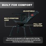 BenchMaster Sniper Seat Chair with Shooting Rest