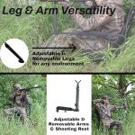 BenchMaster Sniper Seat Chair with Shooting Rest