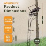 Muddy Boss Stronghold 2.5 Ladderstand for Two