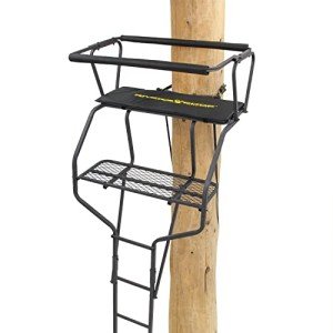 Rivers Edge 2-Man 18' Ladder Stand, Black