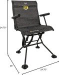 Hawk Stealth Spin Chair - Silent & Portable