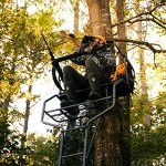 Rivers Edge 2-Man 18' Ladder Stand, Black