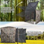 360 See-Through Camouflage Hunting Blind with Carry Bag