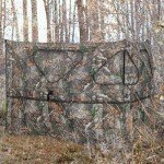 Tangkula Portable 2-Panel Stakeout Hunting Blind