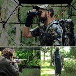 360 See-Through Camouflage Hunting Blind with Carry Bag