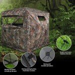 360 See-Through Camouflage Hunting Blind with Carry Bag
