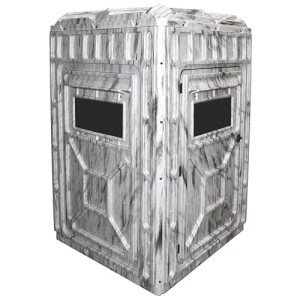 Outta Site Arctic 4-Sided Snow Camo Hunting Blind