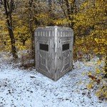 Outta Site Arctic 4-Sided Snow Camo Hunting Blind