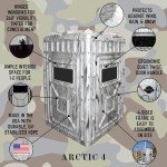 Outta Site Arctic 4-Sided Snow Camo Hunting Blind