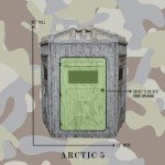 Outta Site 5-Sided Snow Camo Hunting Blind